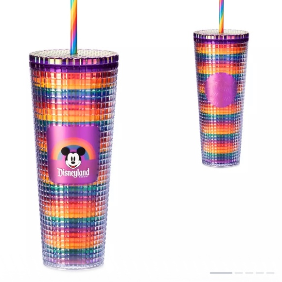 LOWEST PRICE ON Poshmark! Disney Pride Collection Starbucks® Tumbler with Straw - Picture 6 of 6